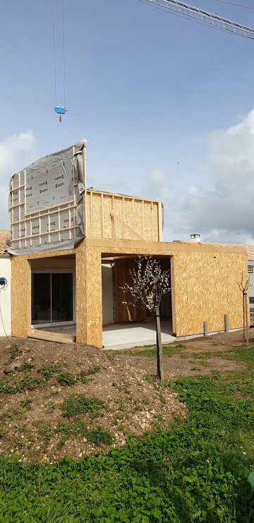 Extension en bois