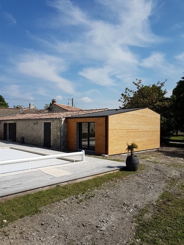 Votre extension de maison en bois à Cozes Votre extension de maison en bois à Cozes